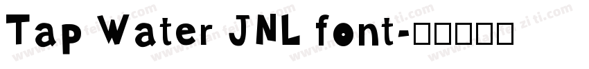 Tap Water JNL font字体转换